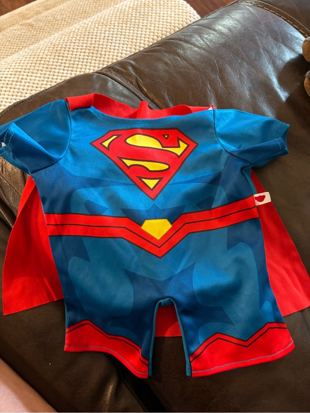 Superman Blue & Red Cape build a bear Costume